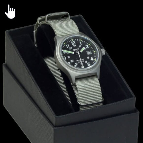 MWC Water Resistant Military Watch - Picture 1 of 4